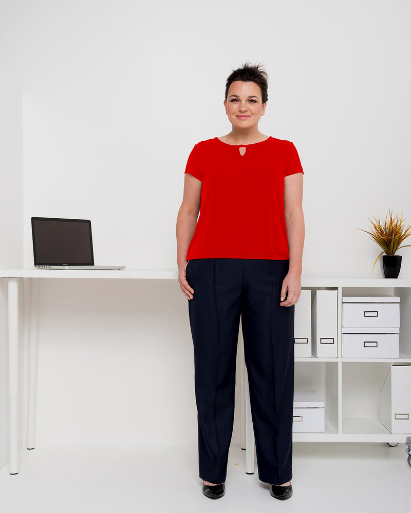 Lee St John LSJ-197K-M Easy Fit Pull On Keyloop Pant