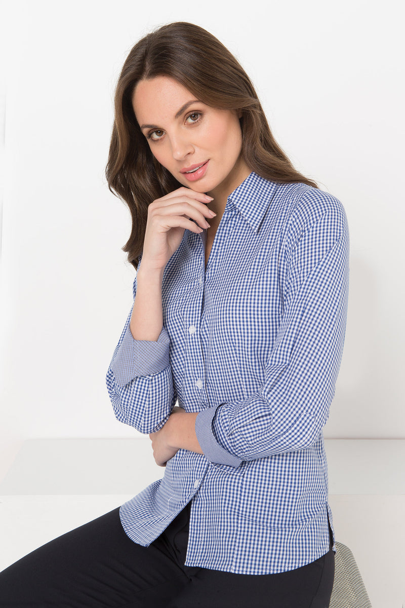 lee-st-john-lsj-200l-gi-blu-long-sleeve-semi-fitted-shirt