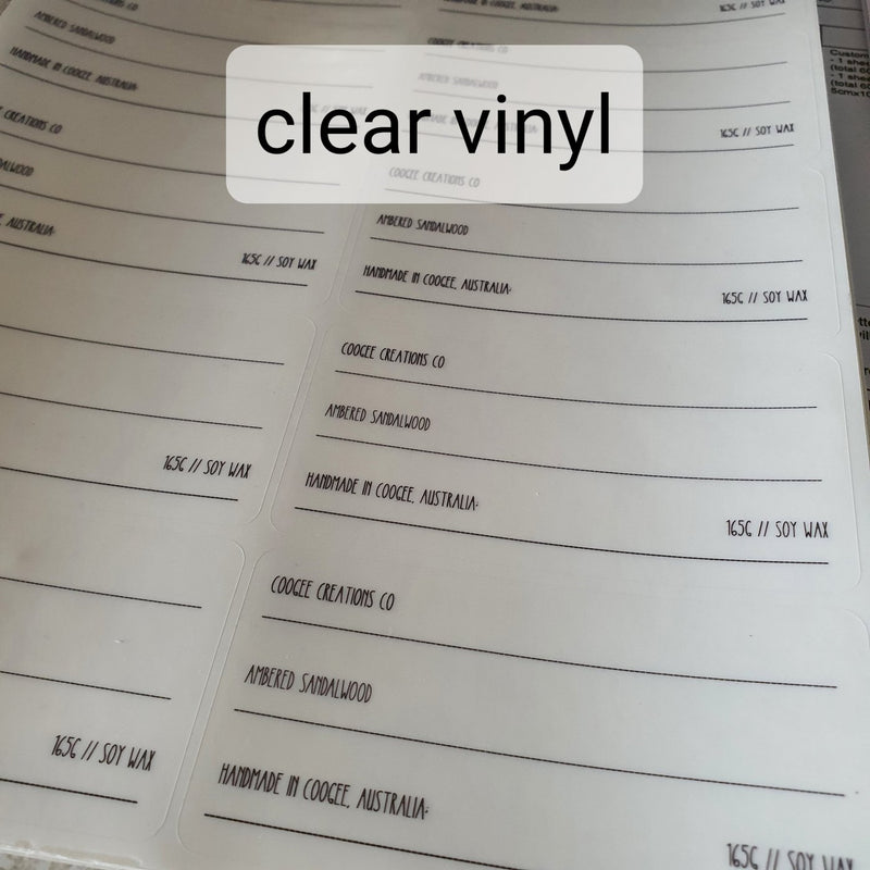 Custom Stickers - 80mm