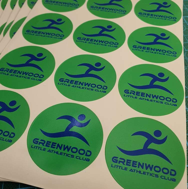 Custom Stickers - 80mm