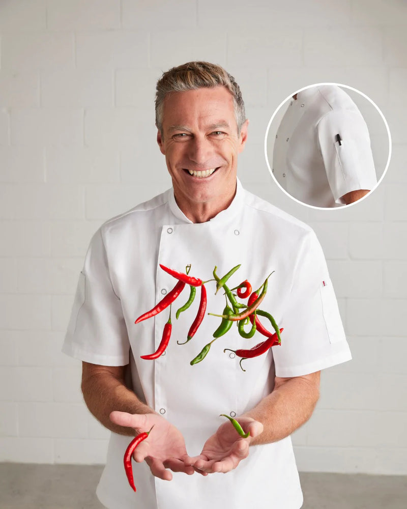 Zest Mens Long Sleeve Chef Jacket