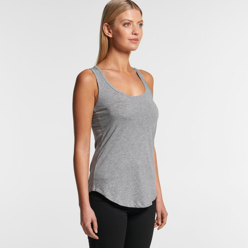 AS Colour 4045 Yes Racerback Singlet Ladies-turn
