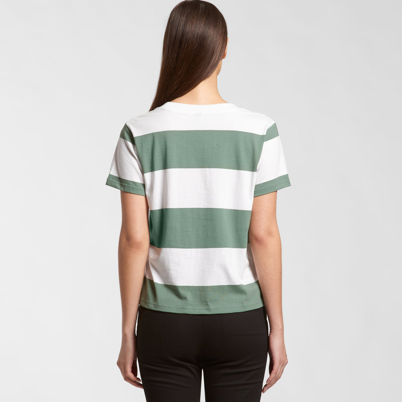 AS Colour 4066 Wide Stripe Tee Ladies reart