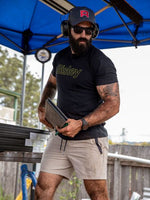 Bisley-BKT084-BISLEY-COTTON-OUTLINE-LOGO-TEE