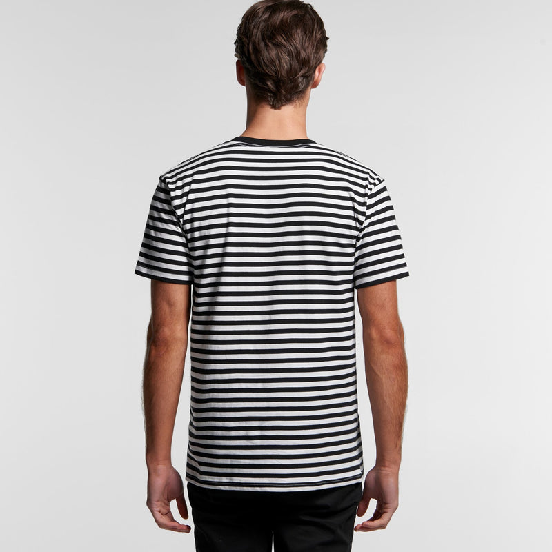 AS Colour 5028 Staple Stripe Tee Mens rear