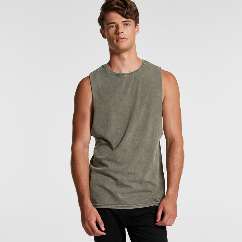 Stone Wash Barnard Tank Mens