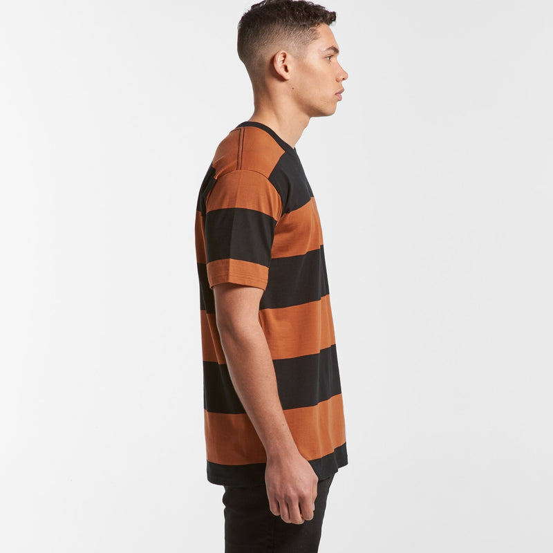AS Colour 5054 Wide Stripe Tee side