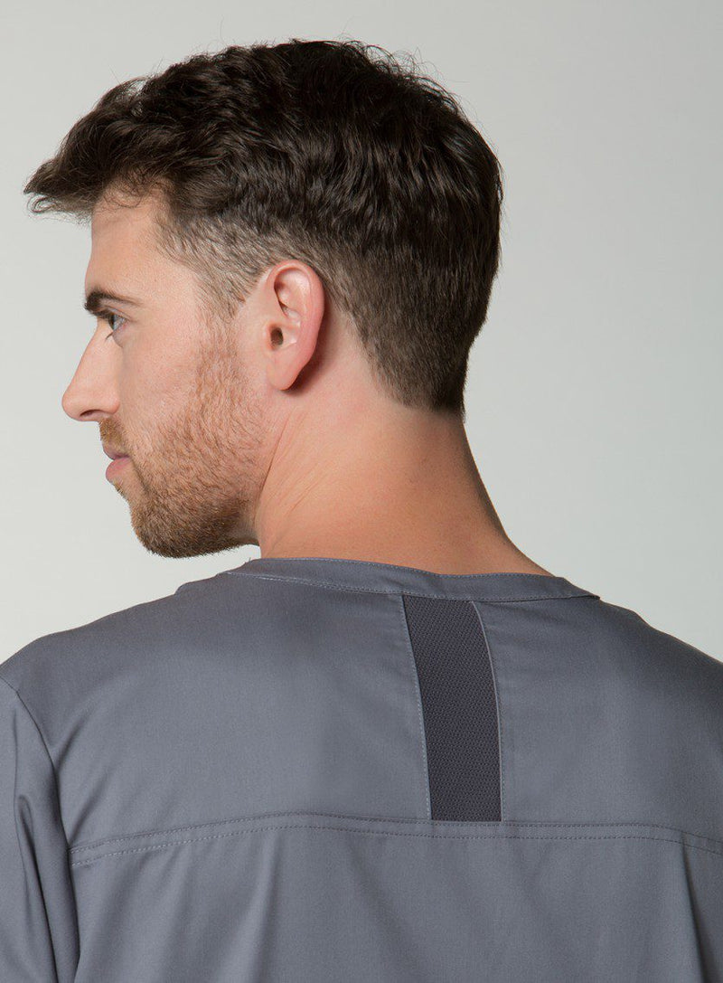 EON - Men's Mesh Panel 3-Pocket V-neck Top 5308