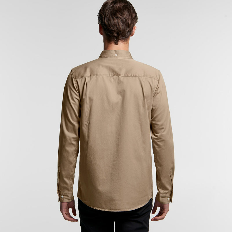 AS Colour 5414 Denim Wash Shirt Mens rear