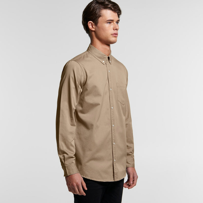 AS Colour 5414 Denim Wash Shirt Mens turn