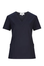LSJ Fitted Stretch Scrub Top Ladies