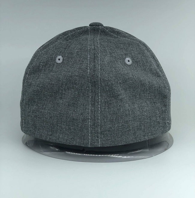 FLEXFIT 6277SE WORN BY THE WORLD – HEATHER GREY SPECIAL EDITION REAR