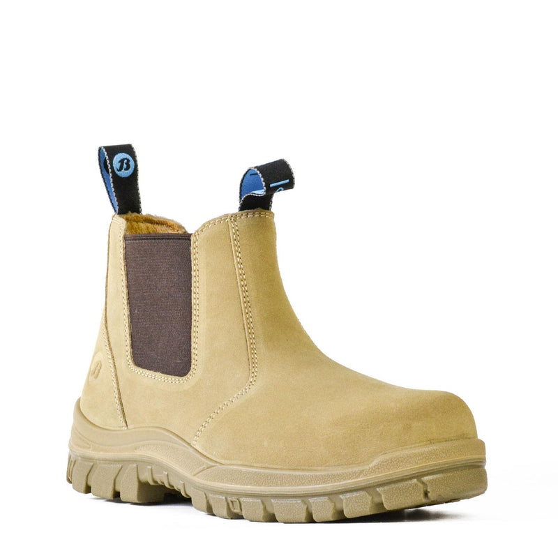 Bata Industrials Mercury Wheat Slip-On Industrial Boots 703.80514