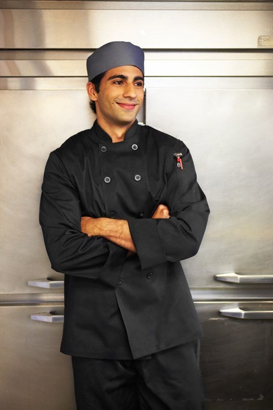 Bastille Black Basic Chef Jacket
