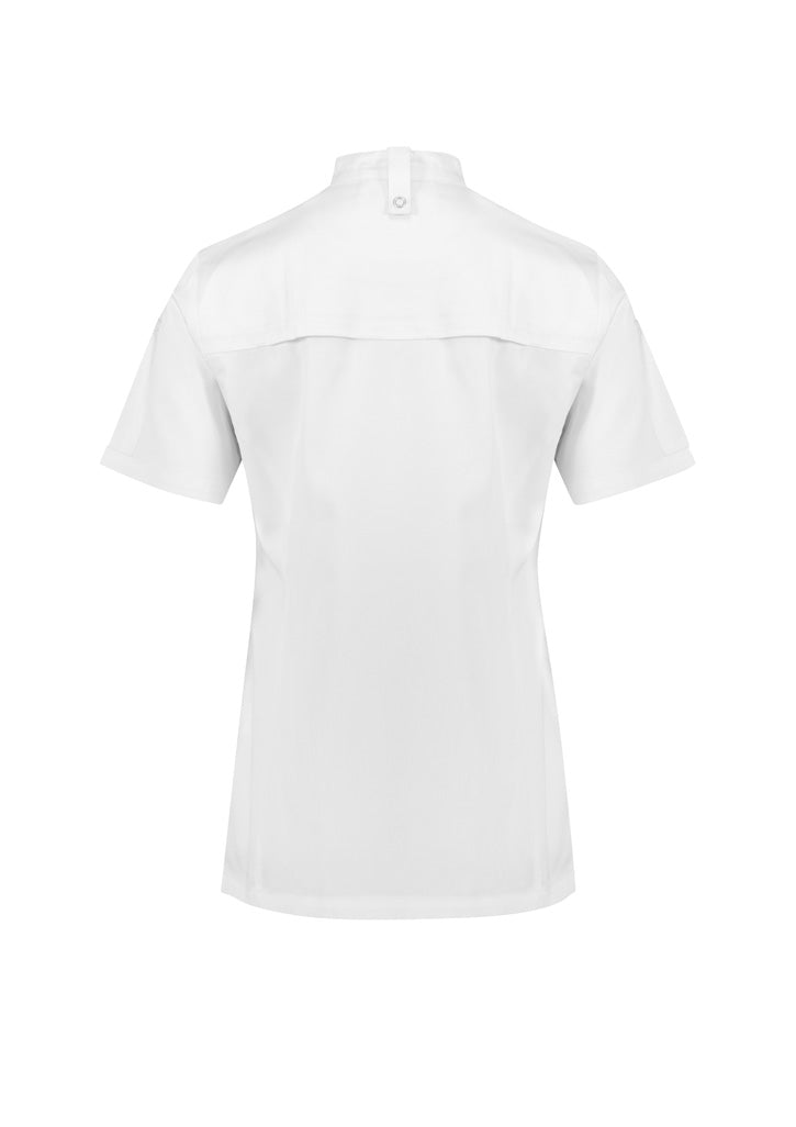 Biz CH232LS Zest Womens Short Sleeve Chef Jacket