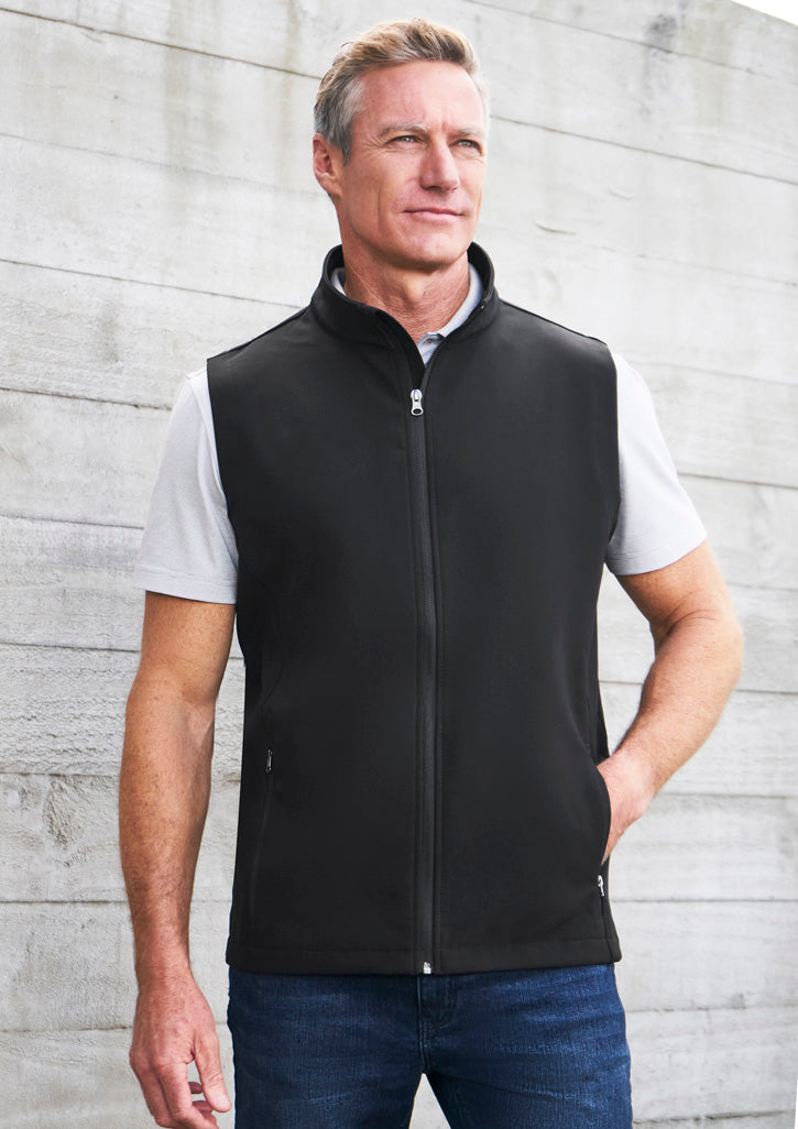 Biz Collection J380M Apex Lightweight Softshell Vest Mens