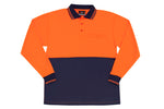 Orange/Navy