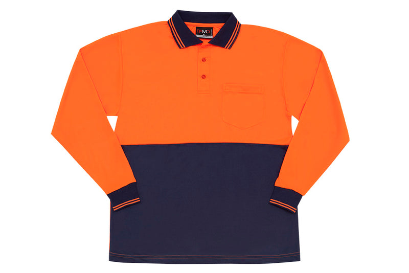 Orange/Navy