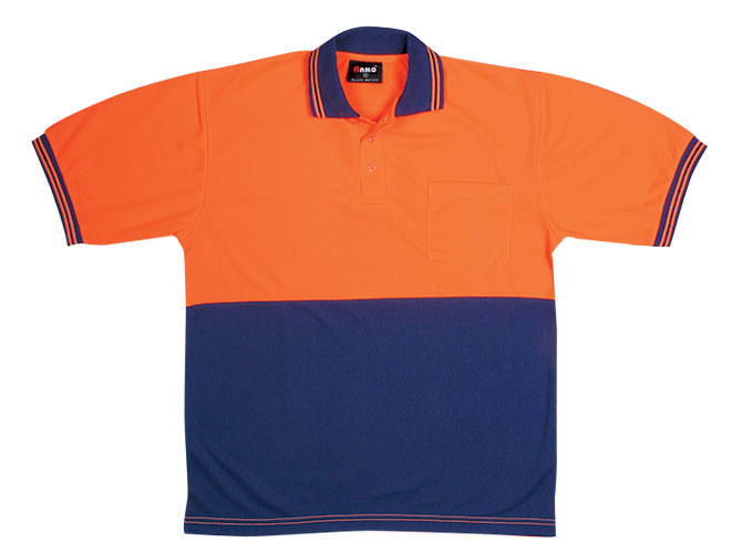 Orange/Navy