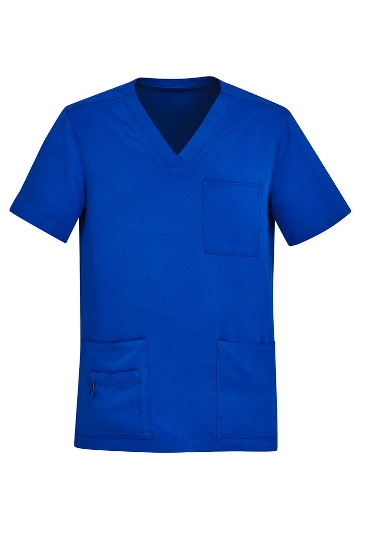 V-Neck Scrub Top Mens