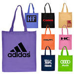 Large Shopping Tote Bag with Gusset with 1 colour screen print