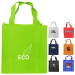 Shopping Tote Bag with Gusset with 1 colour screen print (MOQ 150)
