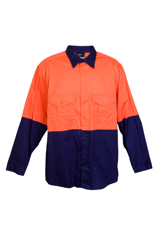 Orange/Navy