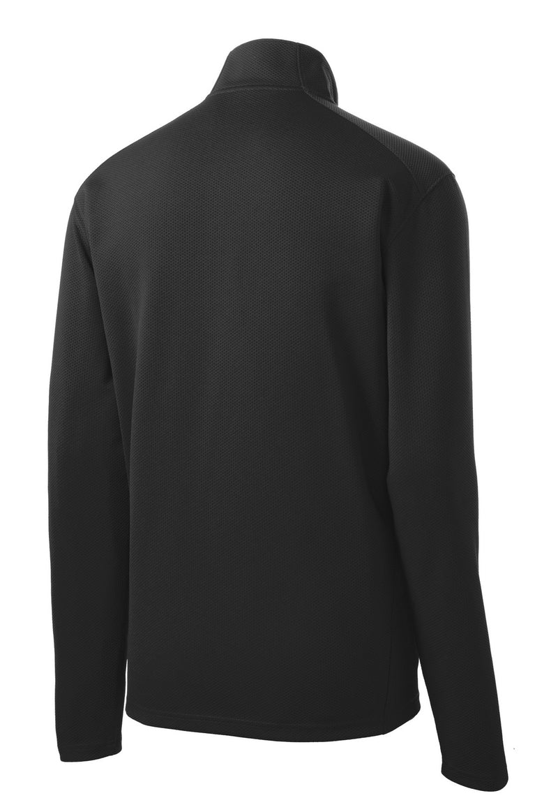 Sport-Tek Sport-Wick Textured 1/4-Zip Pullover