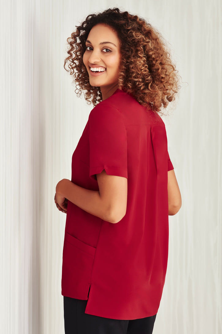 Biz Collection CS949LS Easy Stretch Tunic Ladies_rear