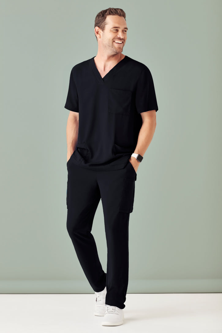 Biz Collection CSP946ML Multi-Pocket Scrub Pant Mens_1