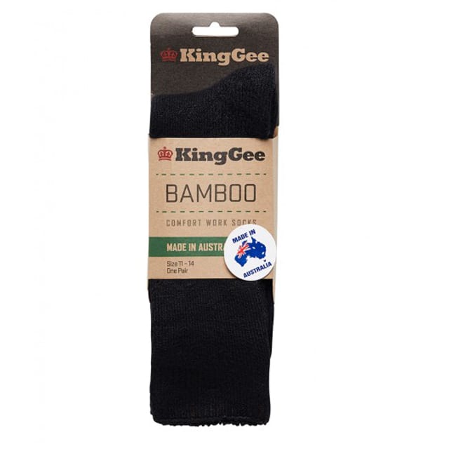King Gee K17330 Bamboo Socks Mens - 3 Pack