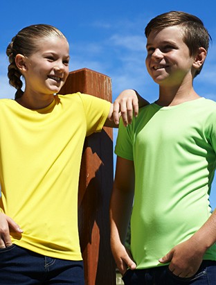 Bocini CT1424 Brushed Tee Shirt Kids