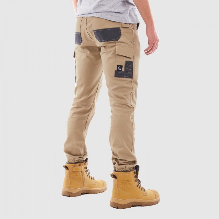 Cuffed Flex Skinny Pant Rear 2