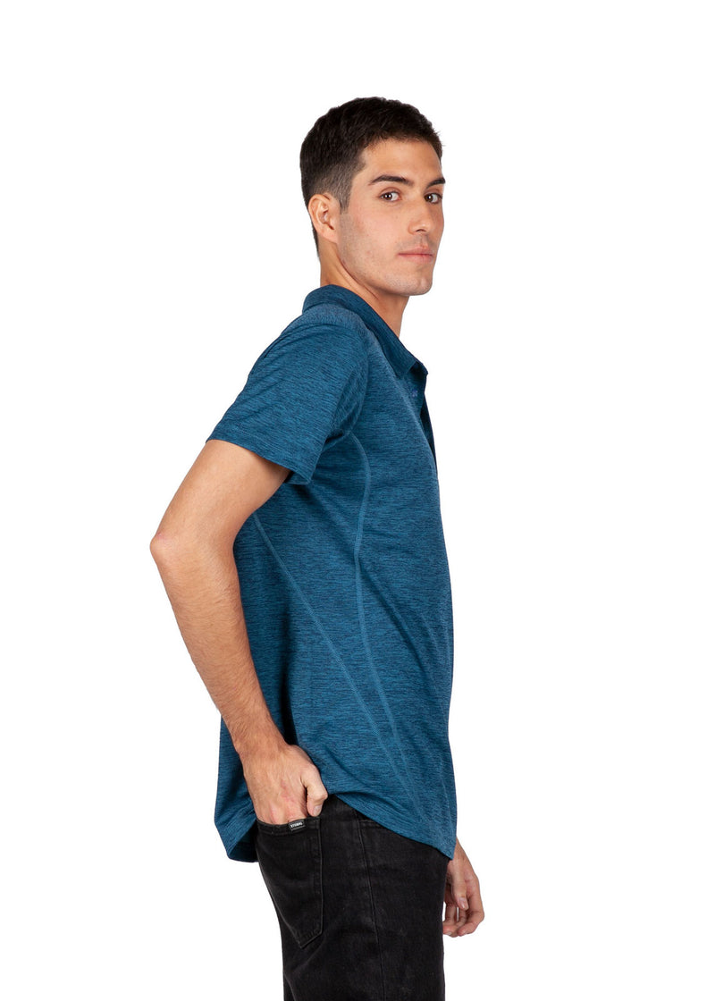 RAMO P446HBM Challenger 100% Polyester Polo Mens side