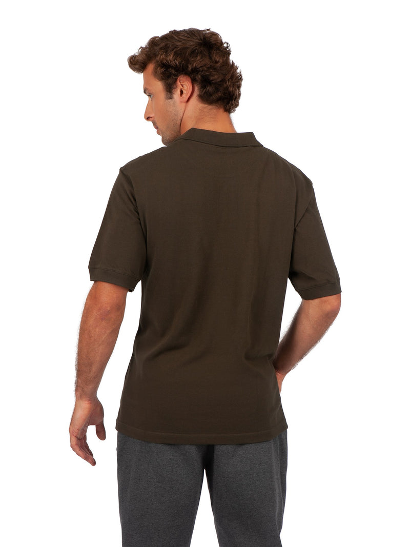 RAMO P737HS Cotton Pigment Dyed Polo Mens rear