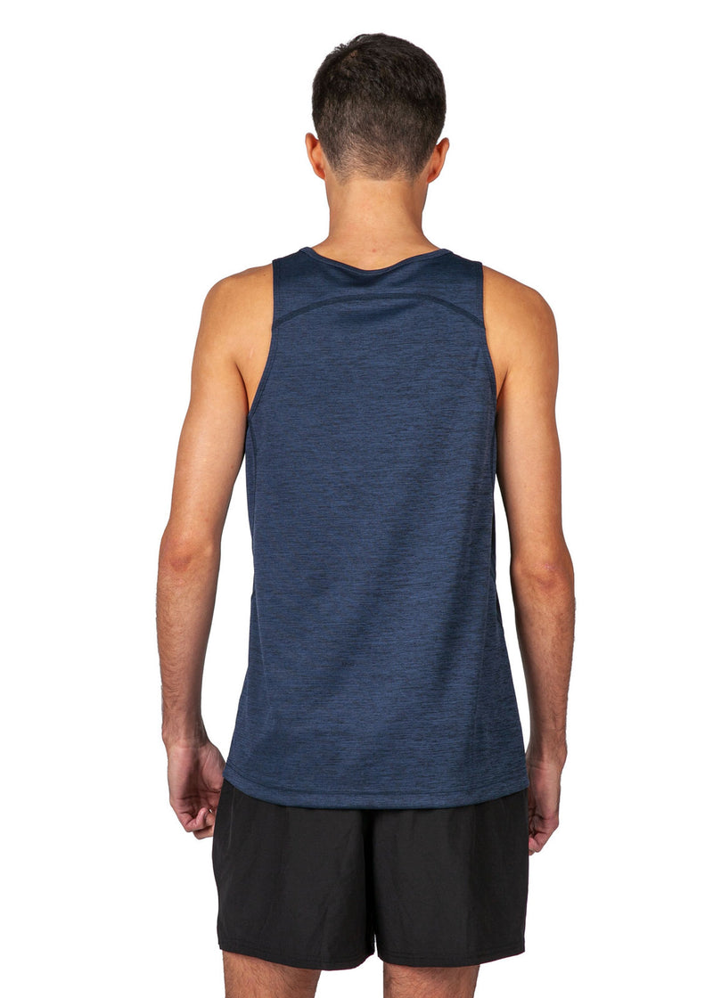 RAMO T448SGM Challenger 100% Polyester Singlet Mens rear