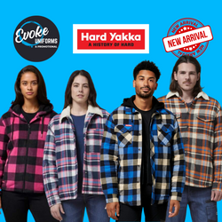 Get warm this winter with the new range of jackets from Hard Yakka...