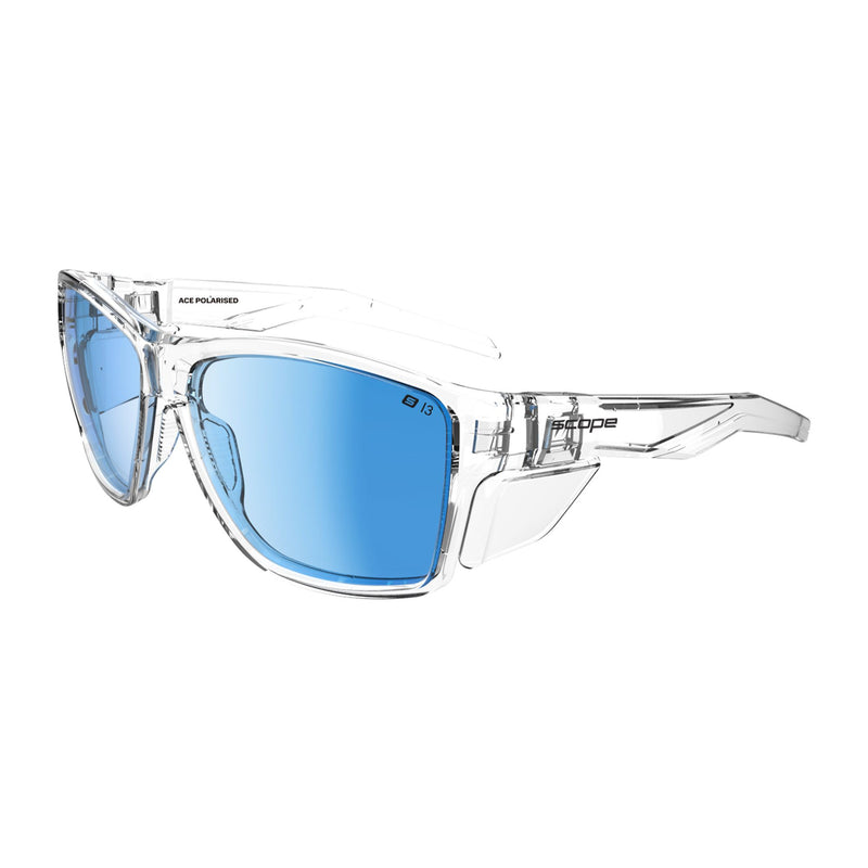 Clear/Blue Mirror