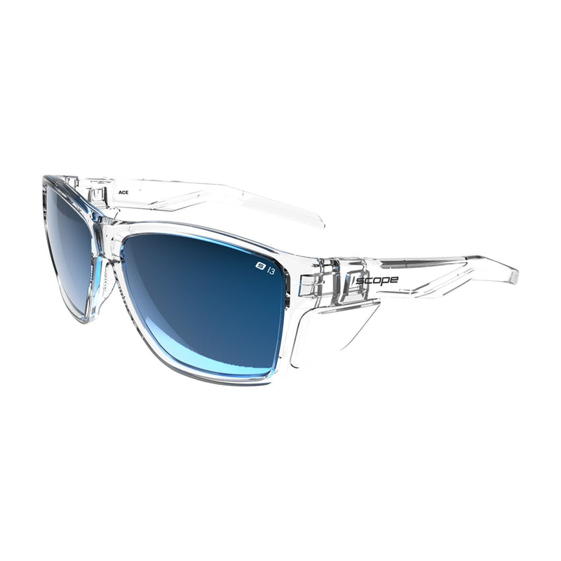 Clear/Blue
