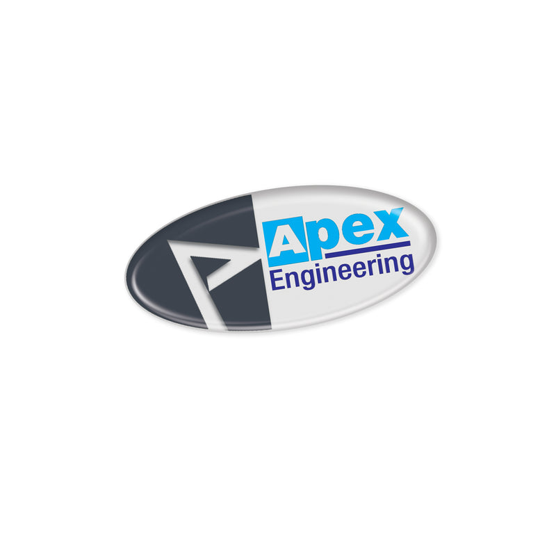 Trends 100134 Resin Coated Labels 55 x 24mm - Oval