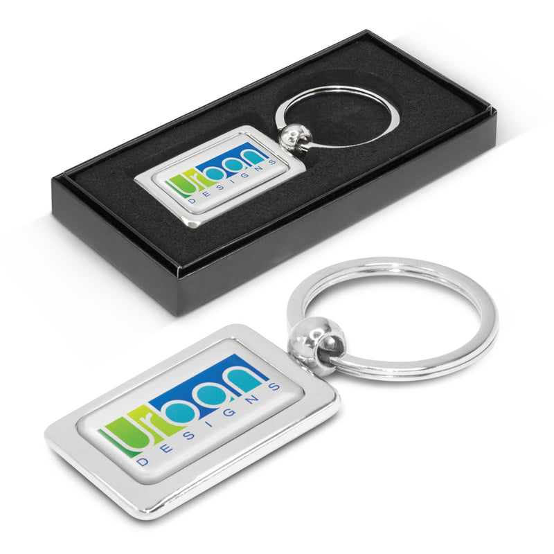 Trends 100316 Rectangular Metal Key Ring