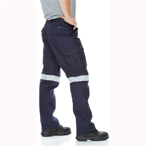 WORKIT Workwear 1003T Cotton Drill Regular Weight Multi Pocket Taped Cargo Pants 3