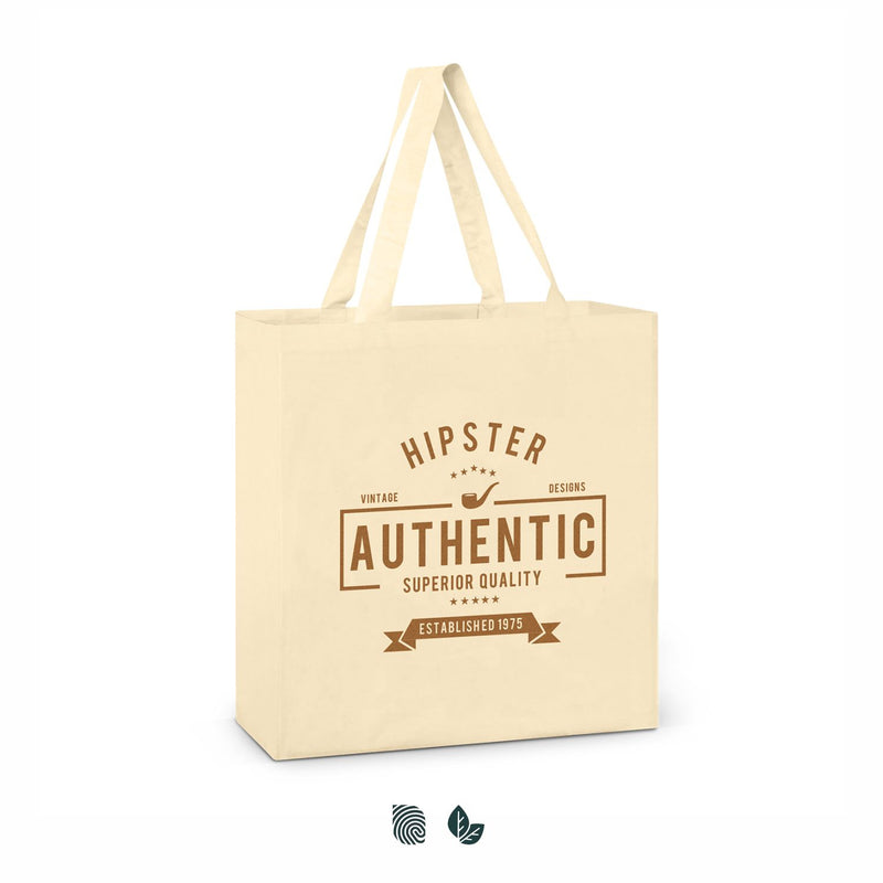 Carnaby Cotton Tote Bag - with 1 colour print