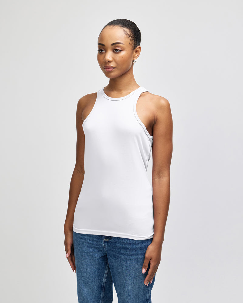 American Apparel 101CVC Tank Top Ladies – rear view