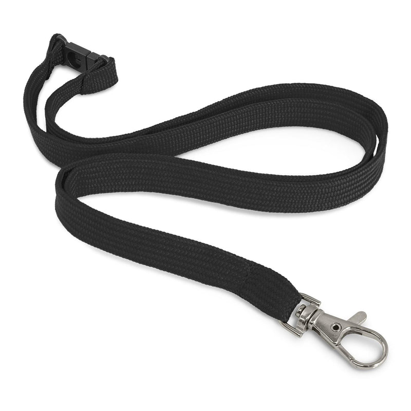 Trends 103799 Custom Printed Lanyard - 12mm – Black