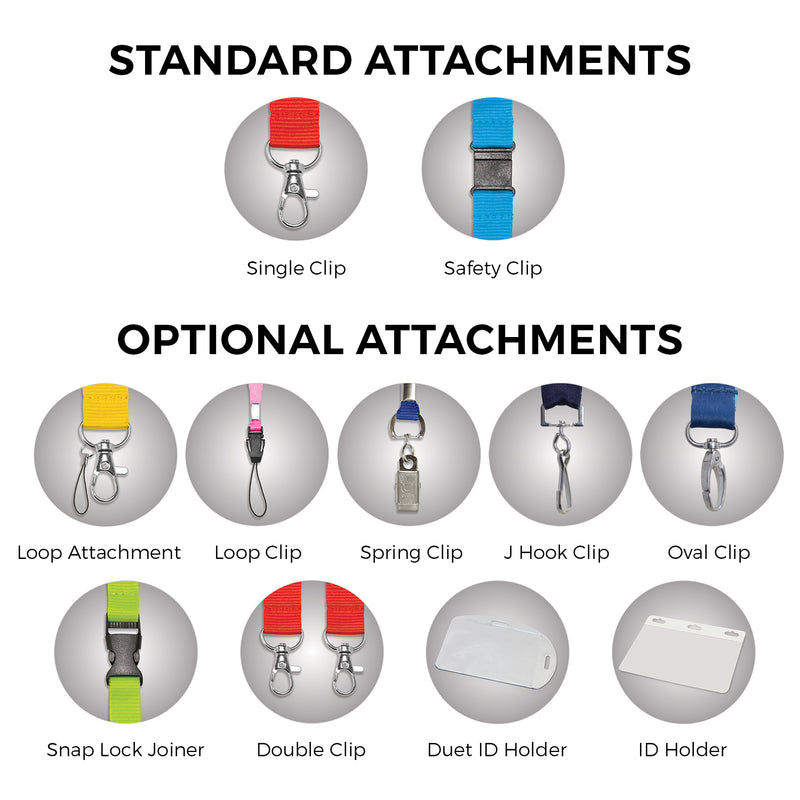 Trends 103799 Custom Printed Lanyard - 12mm – Attachments