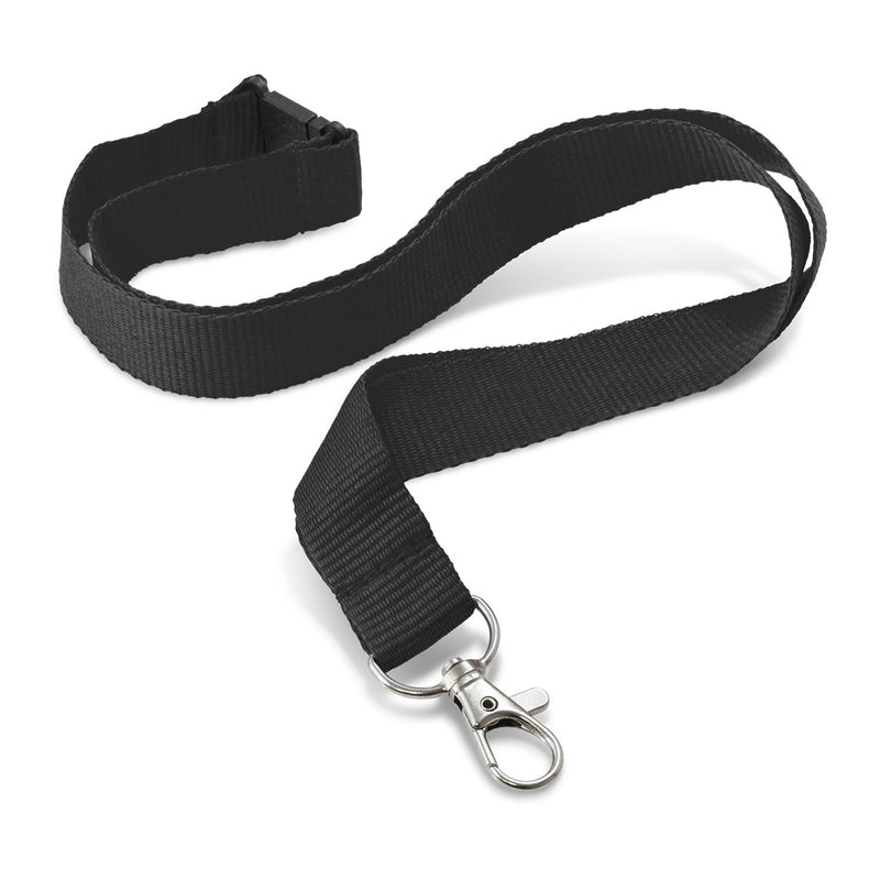 Trends 103801 Custom Printed Lanyard - 20mm – Black