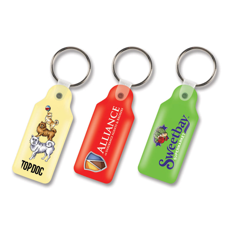 Trends 104336 Flexi Resin Key Ring - Rectangle