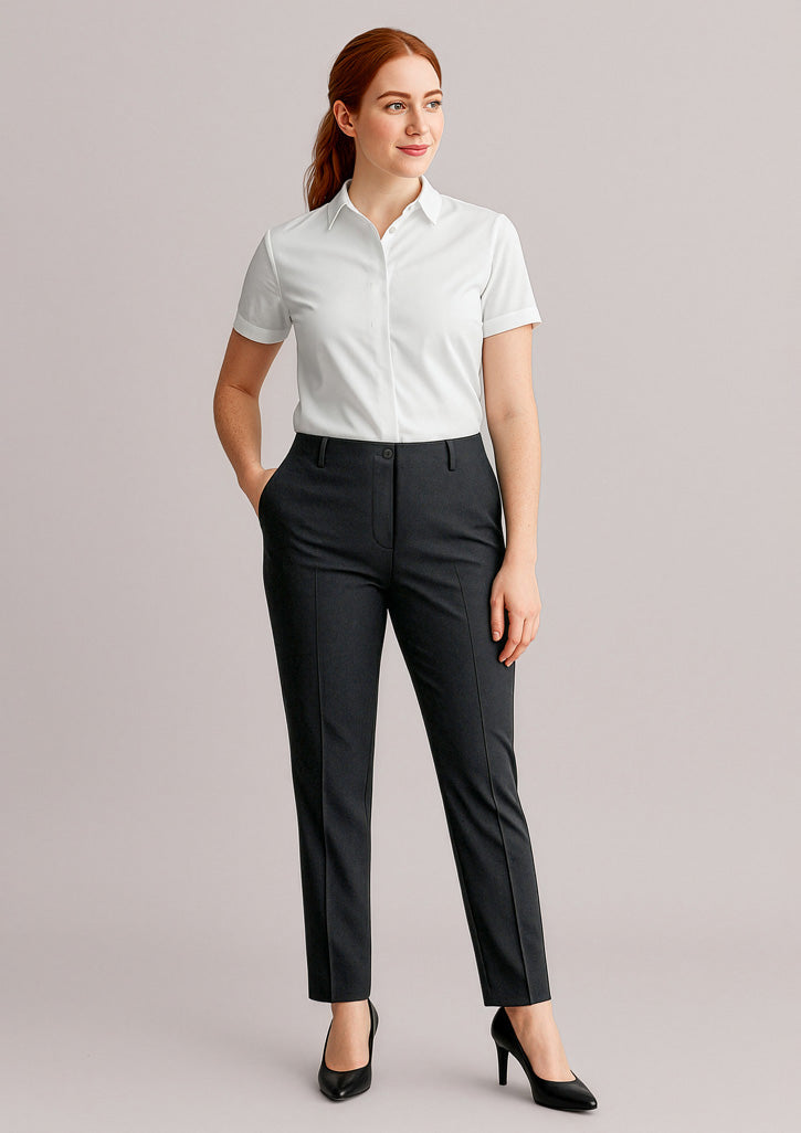 Biz Corporates 10722 Siena Bandless Elastic Waist Pant Ladies