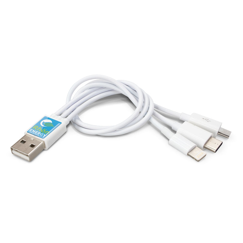 Trends 107756 Triple Connector Cable